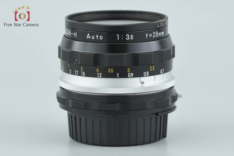 Nikon NIKKOR-H Auto 28mm f/3.5 Ai Converted