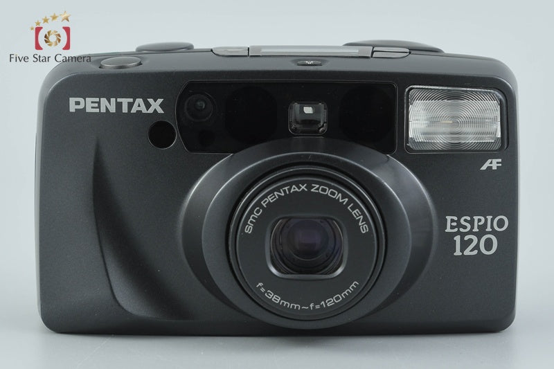 Pentax ESPIO 120 Black 35mm Point & Shoot Film Camera