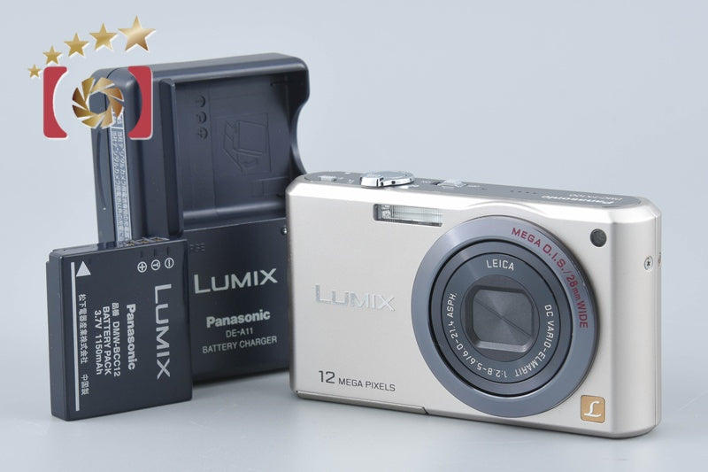 Panasonic LUMIX DMC-FX100 Mirage Gold 12.2 MP Digital Camera