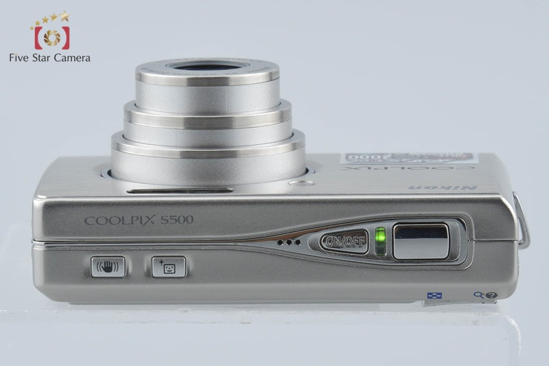 Nikon COOLPIX S500 Silver 7.1 MP Digital Camera