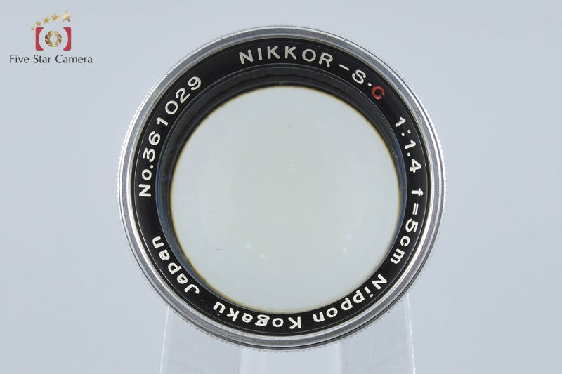 Nikon NIKKOR-S.C 50mm f/1.4 for Nikon S Mount