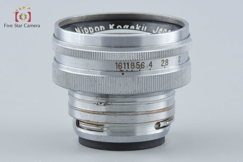 Nikon NIKKOR-S.C 50mm f/1.4 for Nikon S Mount