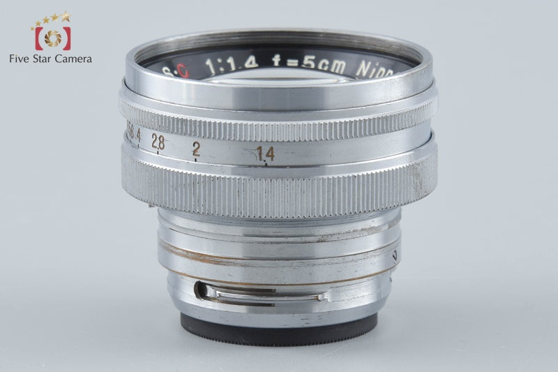 Nikon NIKKOR-S.C 50mm f/1.4 for Nikon S Mount
