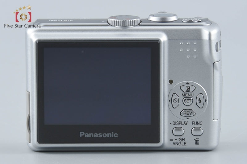 Panasonic LUMIX DMC-LS75 Silver 7.2 MP Digital Camera w/ Box