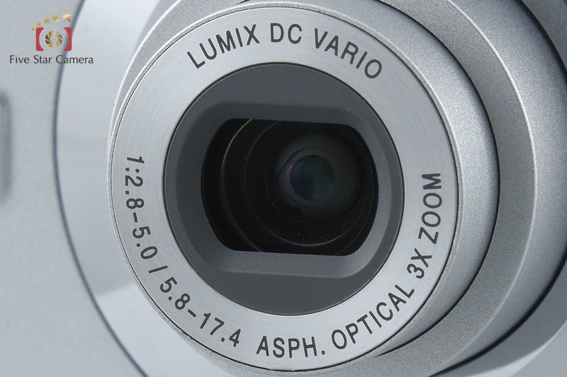 Panasonic LUMIX DMC-LS75 Silver 7.2 MP Digital Camera w/ Box