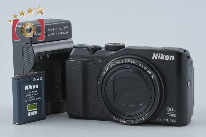 Nikon COOLPIX S9900 Black 16.0 MP Digital Camera