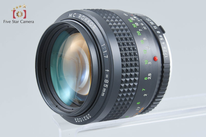 Minolta MC ROKKOR 85mm f/1.7