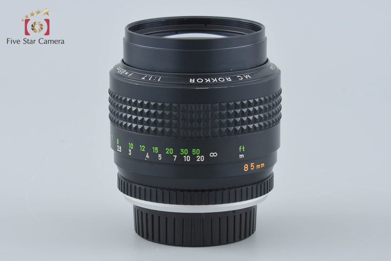 Minolta MC ROKKOR 85mm f/1.7