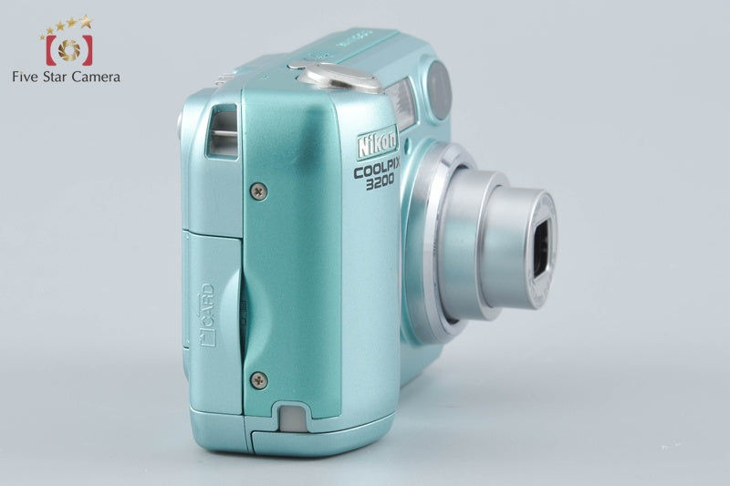 Nikon COOLPIX E3200 Mint Green 3.2 MP Digital Camera