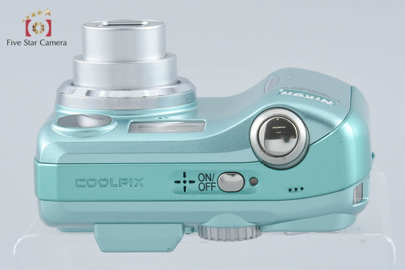 Nikon COOLPIX E3200 Mint Green 3.2 MP Digital Camera