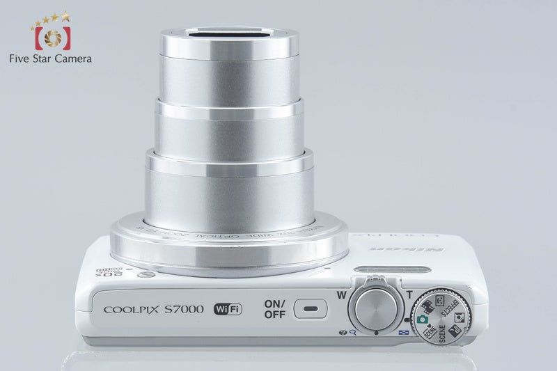 Nikon COOLPIX S7000 White 16.2 MP Digital Camera
