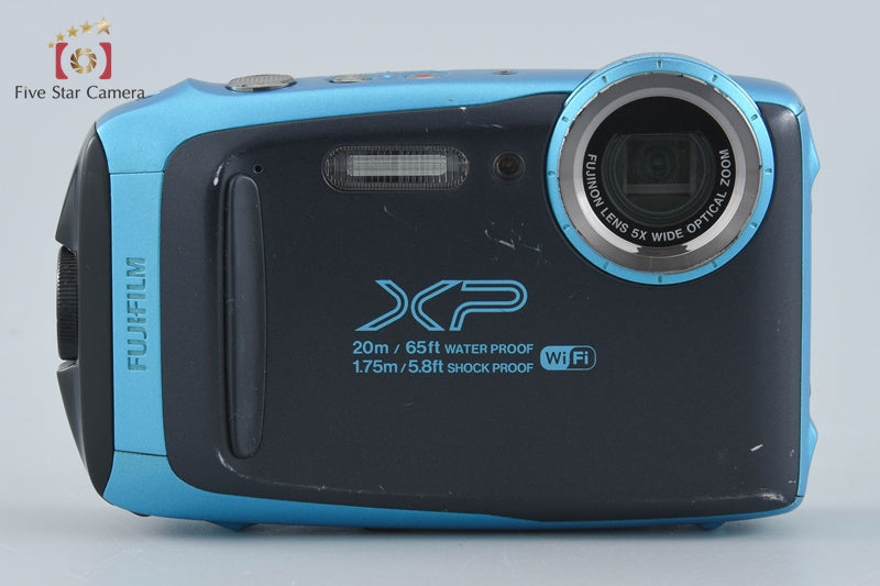 Fujifilm Finepix XP130 Sky Blue 16.4 MP Waterproof Action Camera