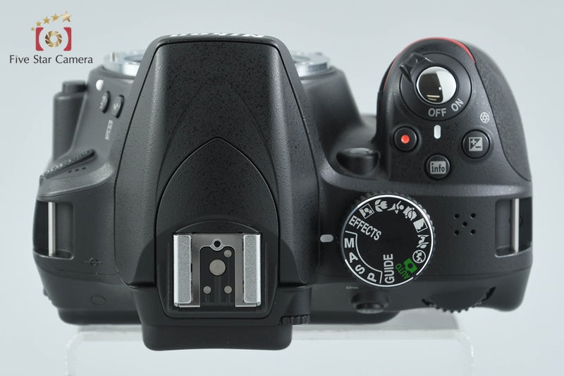Nikon D3300 Black 24.2 MP DSLR Camera Body