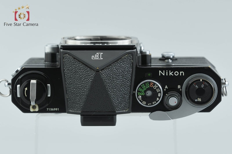 Nikon F Eye Level Black Mid Model 35mm SLR Film Camera 2026.07 Overhauled!!