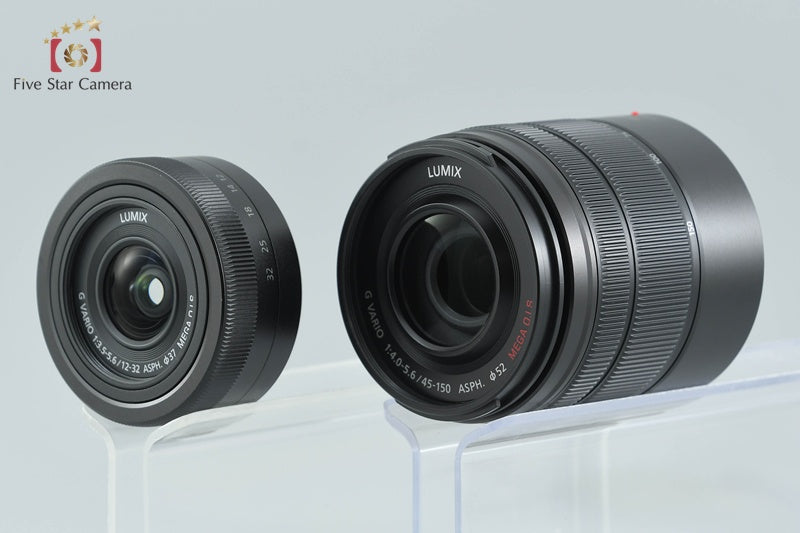 "Shutter count 626" Panasonic LUMIX DC-G100 20.3 MP 12-32 45-150 Lenses w/ Box