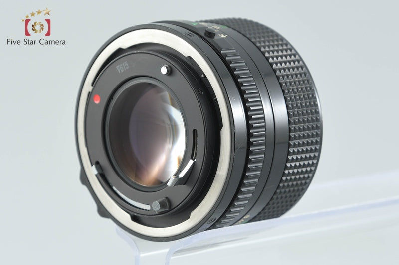 Canon New FD 50mm f/1.4