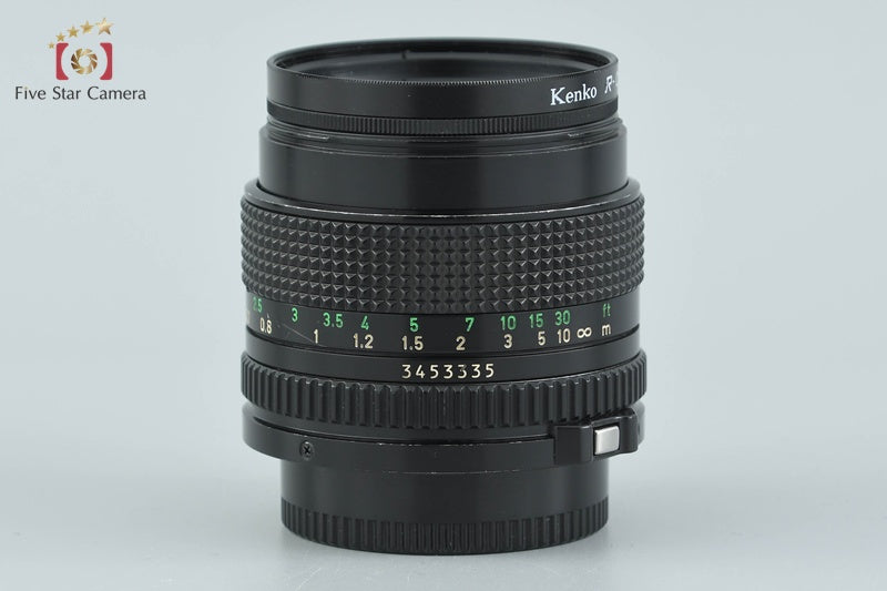 Canon New FD 50mm f/1.4