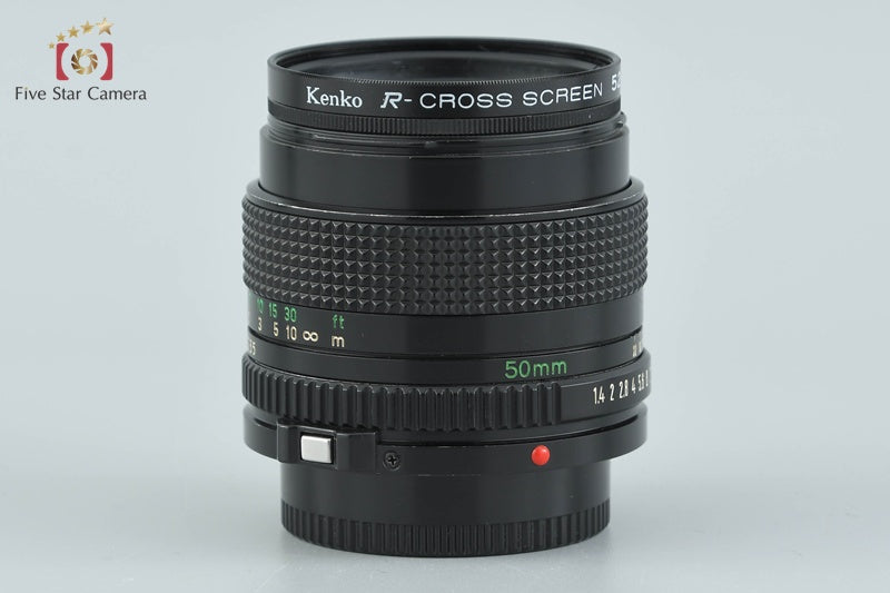 Canon New FD 50mm f/1.4