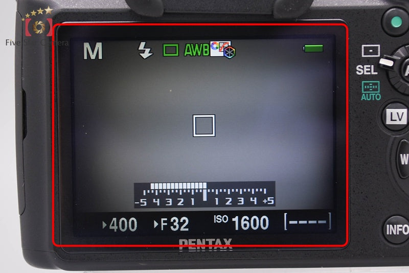 Pentax K-5 Black 16.3 MP Digital SLR Camera SMC DA 18-55 Lens w/ Box