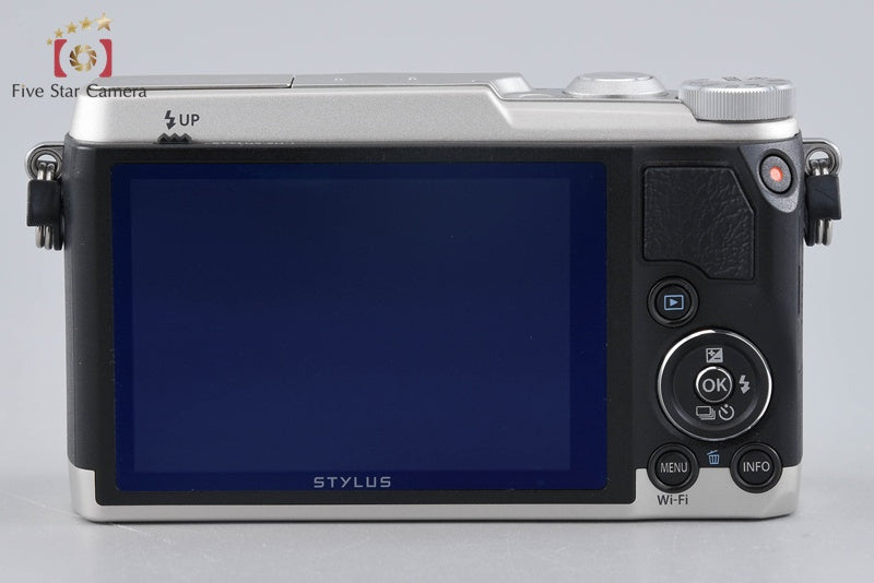 Olympus Stylus SH-1 Silver 16.0 MP Digital Camera w/ Box