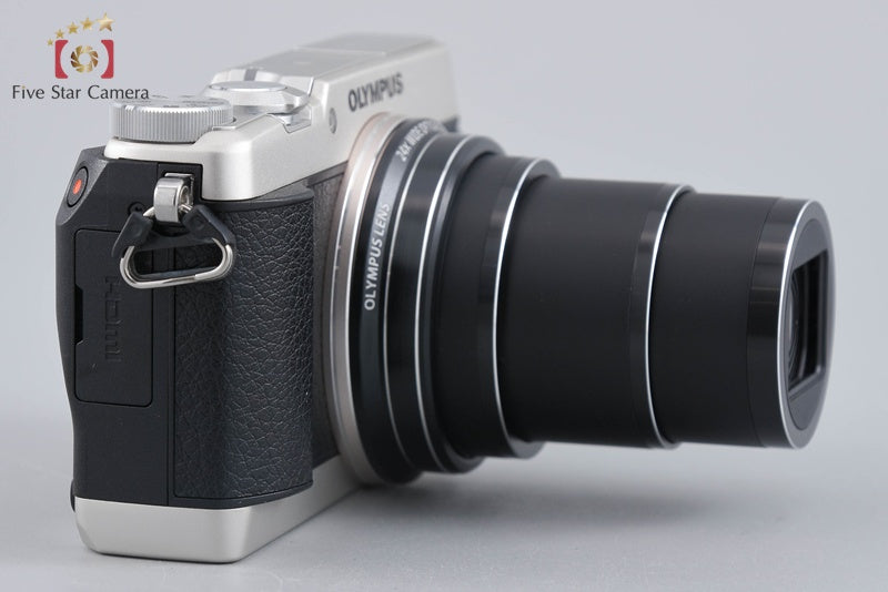 Olympus Stylus SH-1 Silver 16.0 MP Digital Camera w/ Box