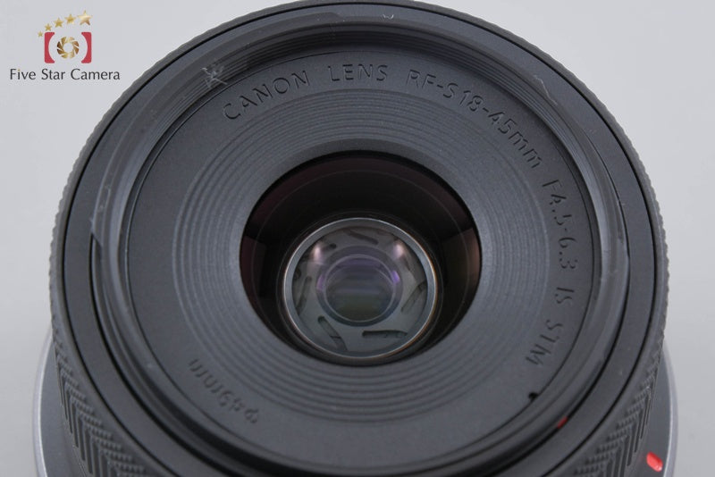 Canon RF-S 18-45mm f/4.5-6.3 IS STM Black