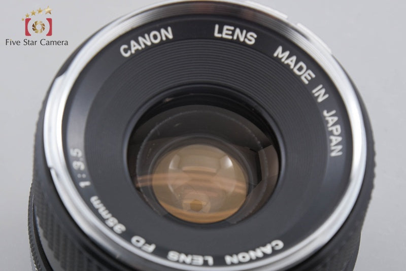 Canon FD 35mm f/3.5