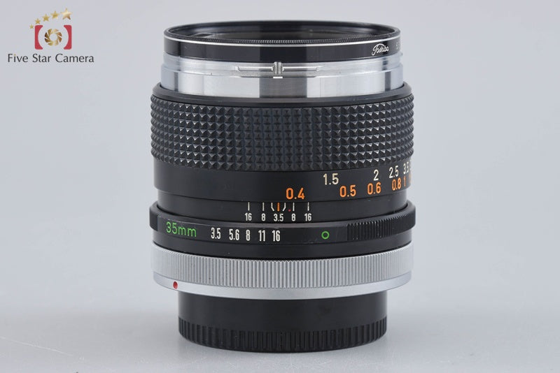 Canon FD 35mm f/3.5