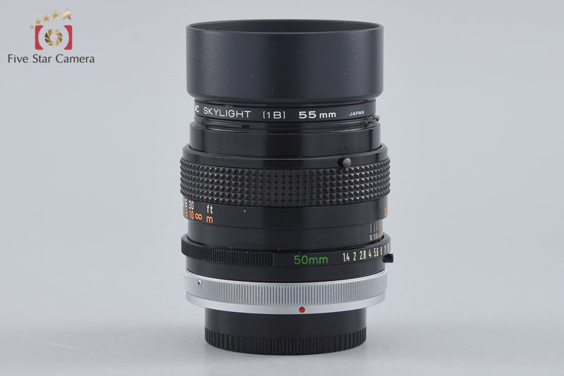 Canon FD 50mm f/1.4 S.S.C.
