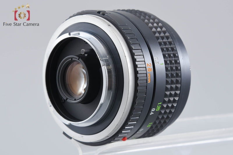 MINOLTA MC W.ROKKOR 28mm f/2.8