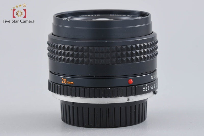 MINOLTA MC W.ROKKOR 28mm f/2.8