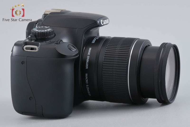 "Count 1,518" Canon EOS Kiss X50 / Rebel T3 / 1100D Black 12.2 MP 18-55 Lens