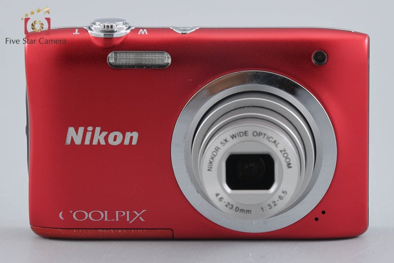 Nikon COOLPIX A100 Red 20.1 MP Digital Camera