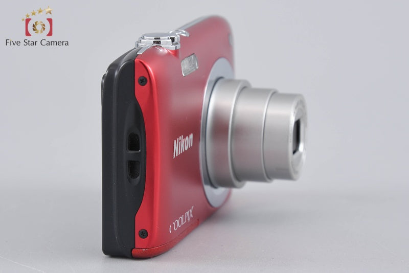 Nikon COOLPIX A100 Red 20.1 MP Digital Camera