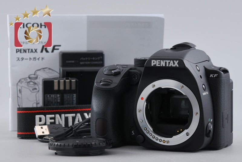 "Shutter count 1,476" Pentax KF Black 24.2 MP Digital SLR Camera Body