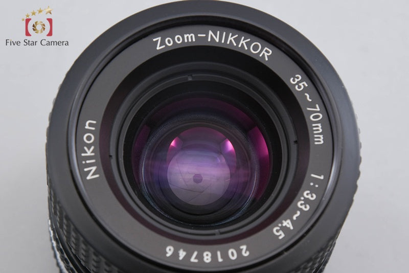 Nikon Ai-S Zoom NIKKOR 35-70mm f/3.3-4.5