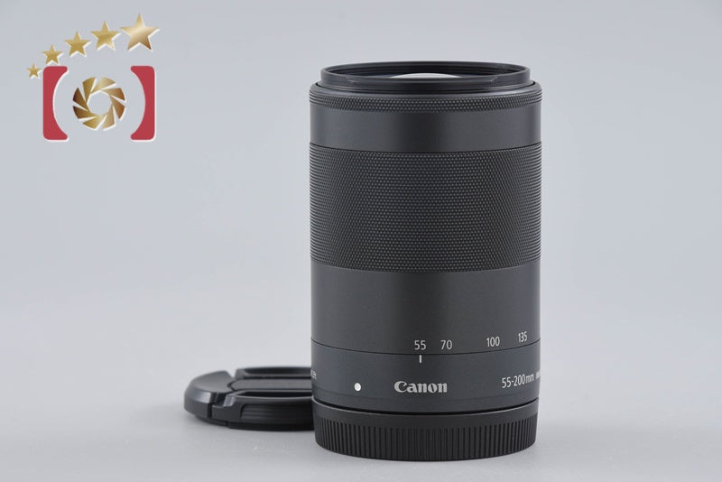 Canon EF-M 55-200mm f/4.5-6.3 IS STM Black from Japan