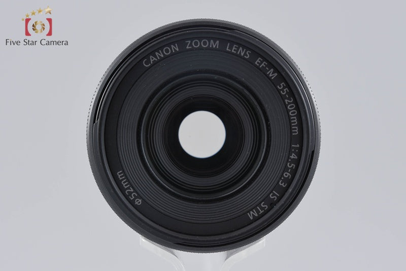 Canon EF-M 55-200mm f/4.5-6.3 IS STM Black