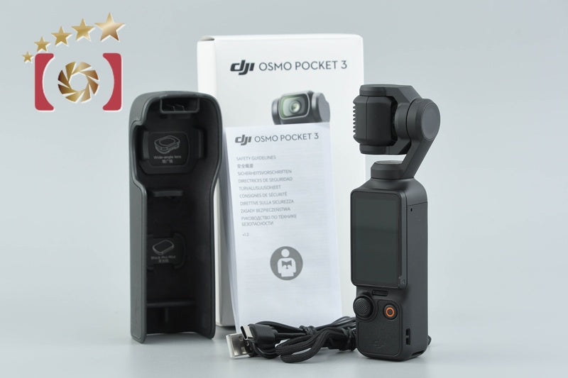 DJI Osmo Pocket 3 4K Handheld Gimbal Stabilizer Camera w/ Box