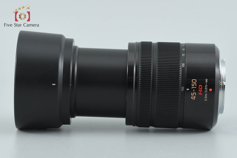 Panasonic LUMIX G VARIO 45-150mm f/4-5.6 ASPH. MEGA O.I.S. H-FS45150 Black