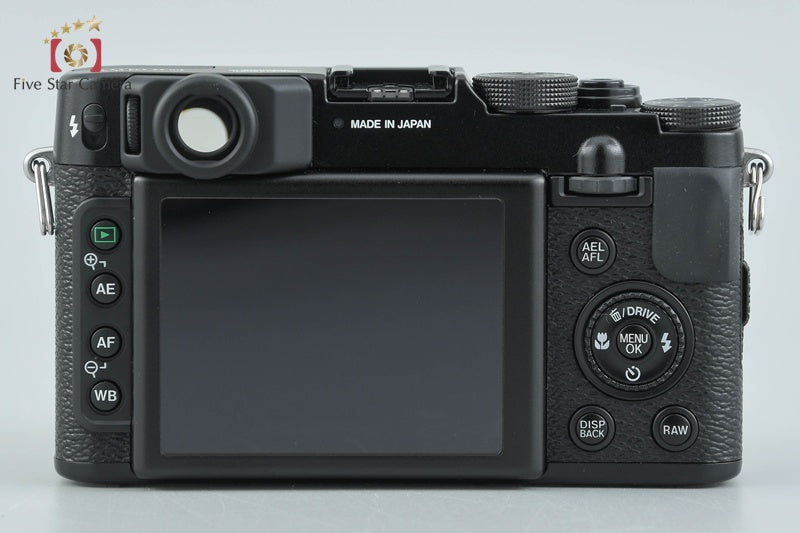 Fujifilm X10 Black 12.0 MP Digital Camera w/ Box