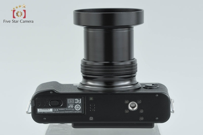Fujifilm X10 Black 12.0 MP Digital Camera w/ Box