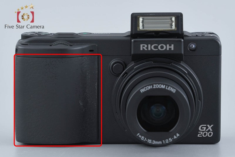 "Shutter count 3,803" Ricoh GX200 12.1 MP Digital Camera VF Kit