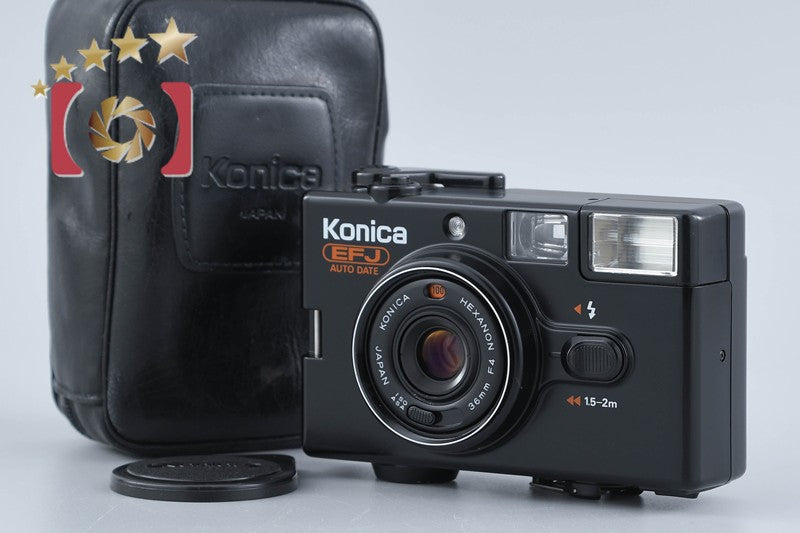 Konica EFJ AUTO DATE 35mm Point & Shoot Film Camera