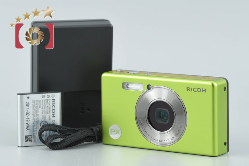 Ricoh PX Lime Green 16.0 MP Waterproof Digital Camera