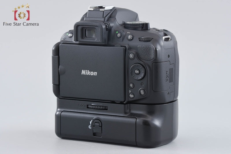 Nikon D5200 Black 24.1 MP Digital SLR Camera 18-55 55-200 Lenses