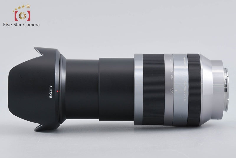 SONY E 18-200mm f/3.5-6.3 OSS SEL18200 Silver
