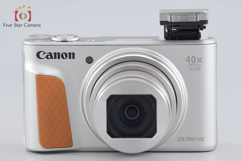 Canon PowerShot SX740 HS Silver 20.3 MP Digital Camera w/ Box