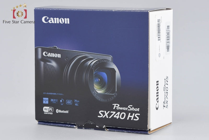 Canon PowerShot SX740 HS Silver 20.3 MP Digital Camera w/ Box