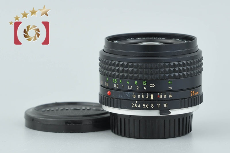 MINOLTA MC W.ROKKOR 28mm f/2.8